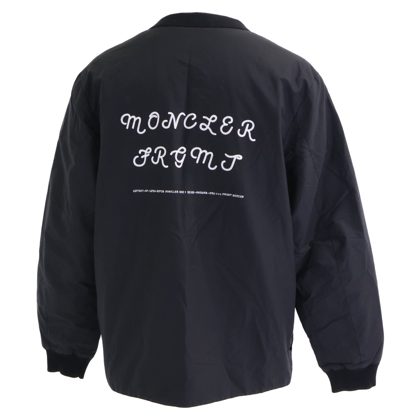 MONCLER モンクレール GENIUS 7 ジーニアス7 x FRAGMENT HIROSHI FUJIWARA【美品/24年製】ANISE ロゴ 刺繍ｘワッペン ライトダウンジャケット ジャケット