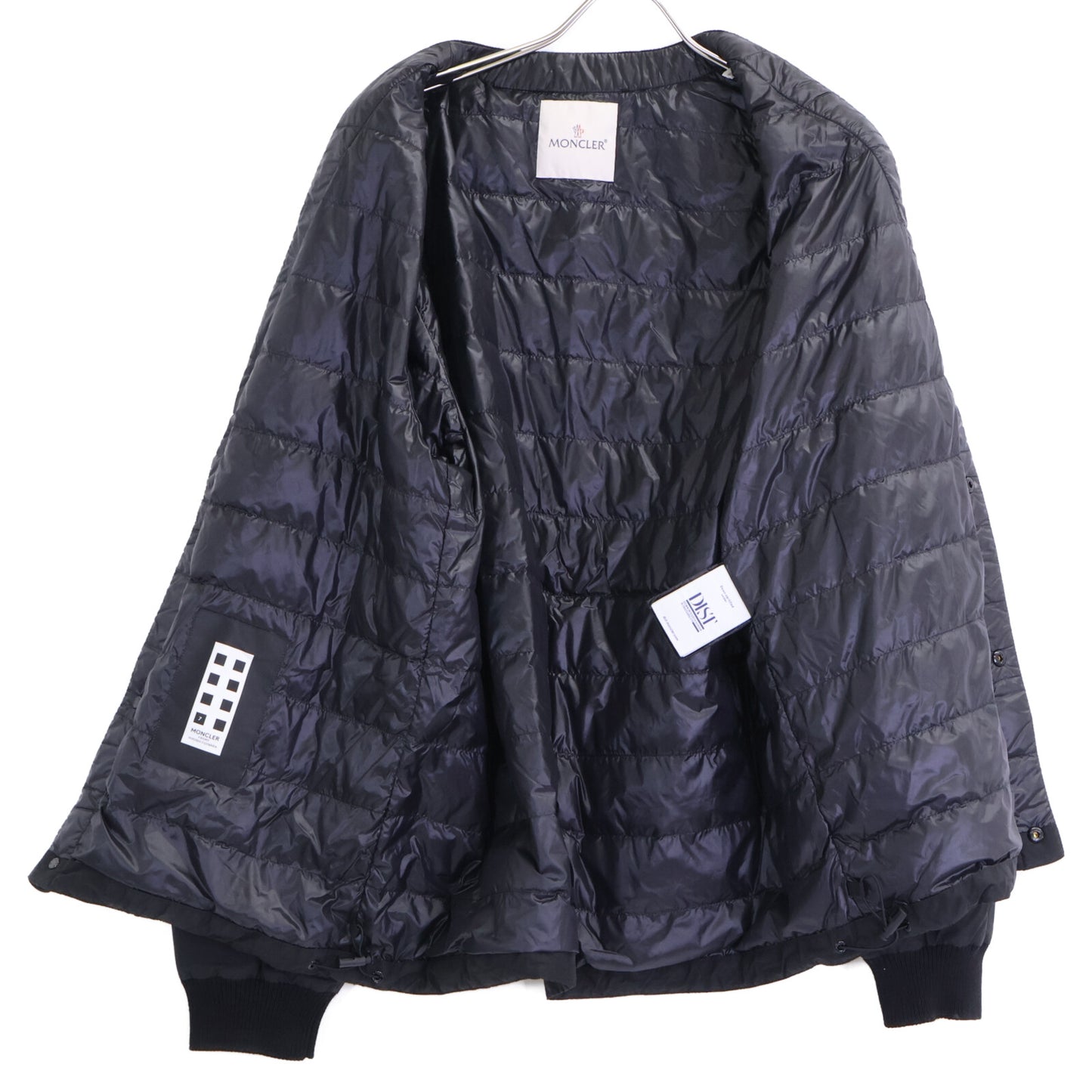 MONCLER モンクレール GENIUS 7 ジーニアス7 x FRAGMENT HIROSHI FUJIWARA【美品/24年製】ANISE ロゴ 刺繍ｘワッペン ライトダウンジャケット ジャケット