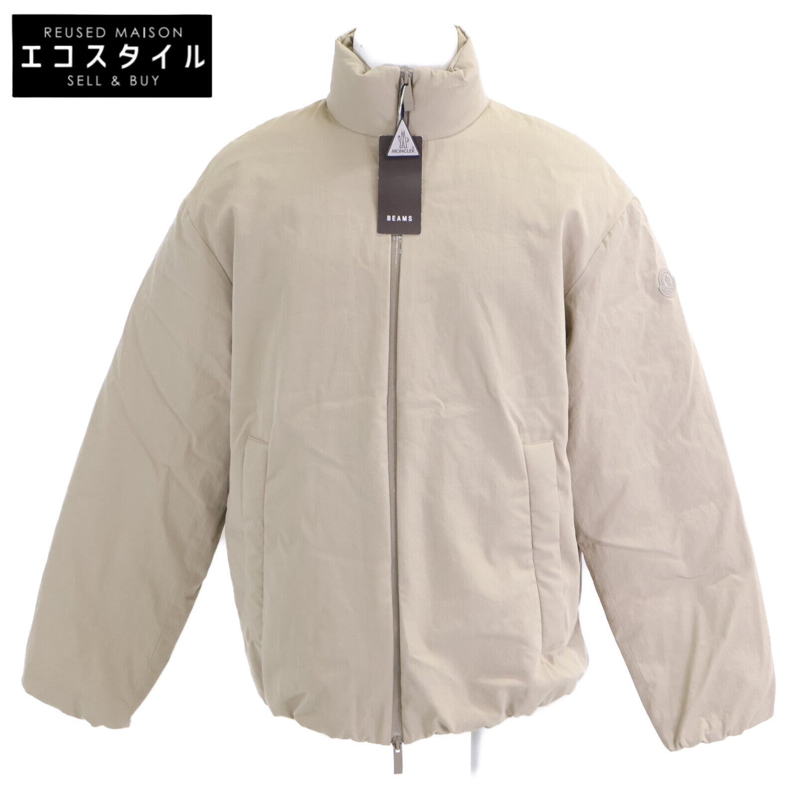 MONCLER モンクレール 【新品同様/24年製】NIBLES 二ブルズ ラバーロゴワッペン スタンドカラー ダウンジャケット ジャケット