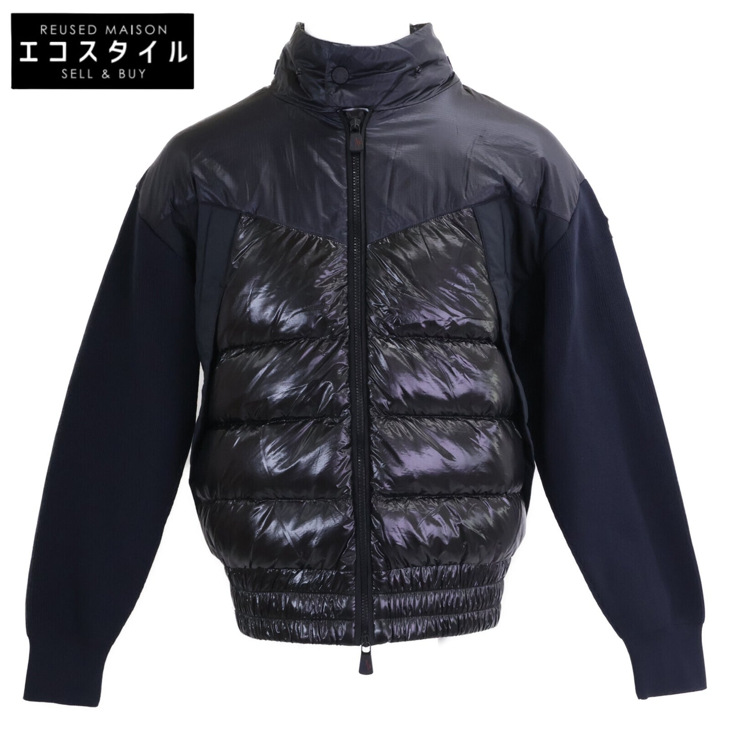 MONCLER モンクレール GRENOBLE グルノーブル G20979B00006 CARDIGAN TRICOT ナイロン/ニット切替 ダウンジャケット ジャケット