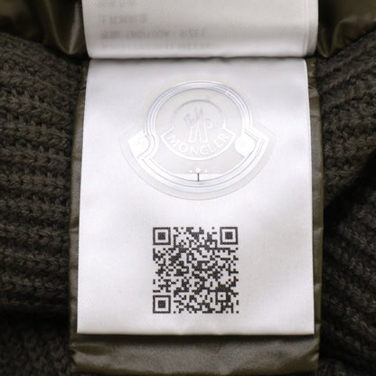 MONCLER モンクレール 【美品/25年製】K20919B00041 CARDIGAN TRICOT ニット/ダウン切替 フーディジャケット ジャケット