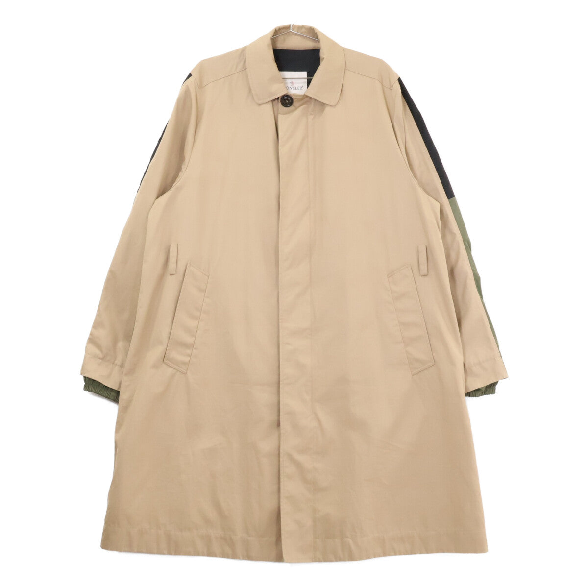 MONCLER モンクレール 20SS ログインコレクション RHIN リン コットンツイル リフレクター バイカラー ステンカラー コート