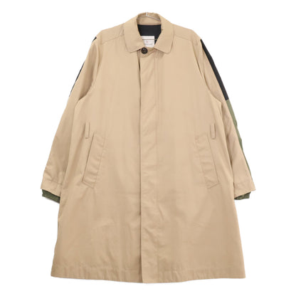 MONCLER モンクレール 20SS ログインコレクション RHIN リン コットンツイル リフレクター バイカラー ステンカラー コート