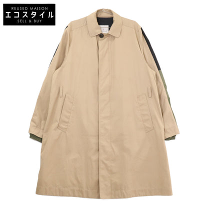 MONCLER モンクレール 20SS ログインコレクション RHIN リン コットンツイル リフレクター バイカラー ステンカラー コート