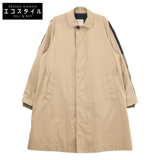 MONCLER モンクレール 20SS ログインコレクション RHIN リン コットンツイル リフレクター バイカラー ステンカラー コート