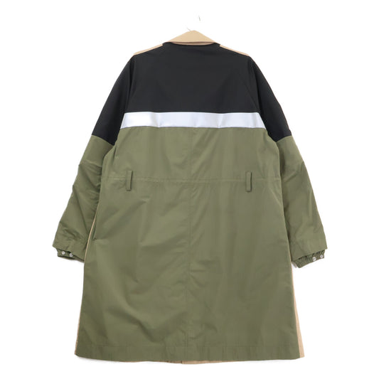 MONCLER モンクレール 20SS ログインコレクション RHIN リン コットンツイル リフレクター バイカラー ステンカラー コート