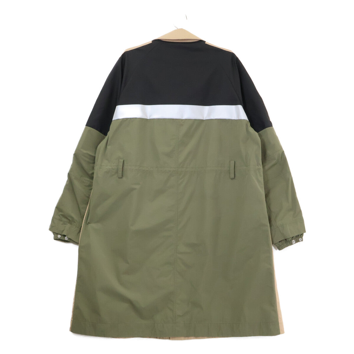 MONCLER モンクレール 20SS ログインコレクション RHIN リン コットンツイル リフレクター バイカラー ステンカラー コート