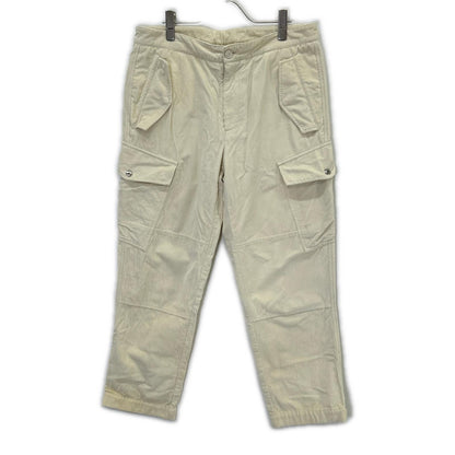MONCLER モンクレール 【GENIUS】MONCLER 1952 PANTALONE SPORTIVO アイボリー コーデュロイカーゴパンツ ボトムス