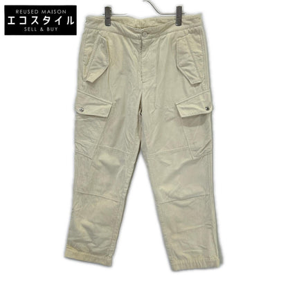 MONCLER モンクレール 【GENIUS】MONCLER 1952 PANTALONE SPORTIVO アイボリー コーデュロイカーゴパンツ ボトムス
