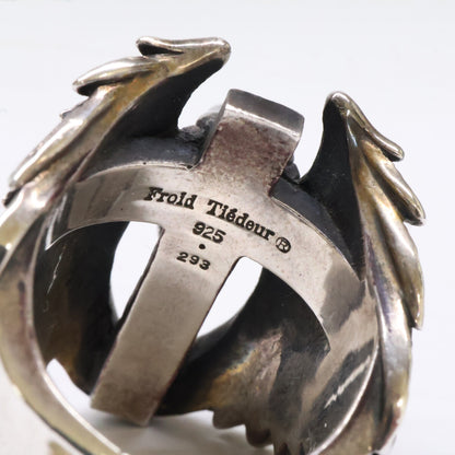 Froid Tiedeur フロワティエドール 925 293 嘆き クロス リング 指輪