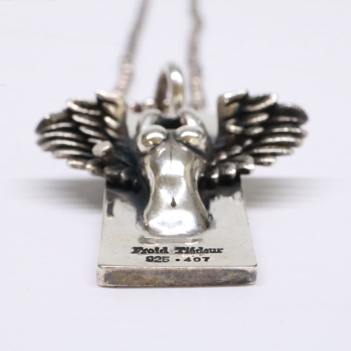 Froid Tiedeur フロワティエドール SILVER 925 407 罪と罰 嘆き ボールチェーン ネックレス