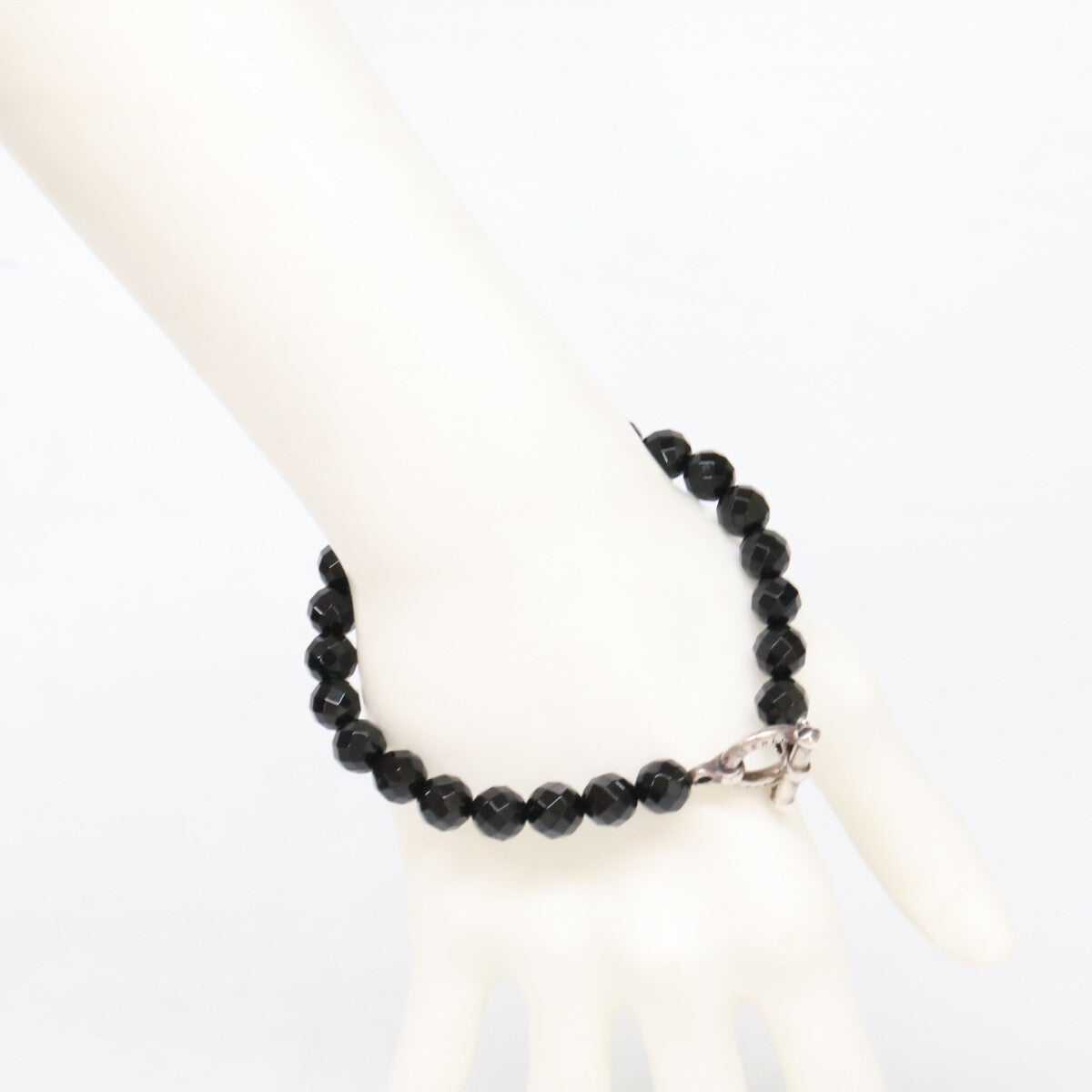 THIRTEEN DESIGNS サーティーンデザインズ SILVER スカル オニキス ブレスレット