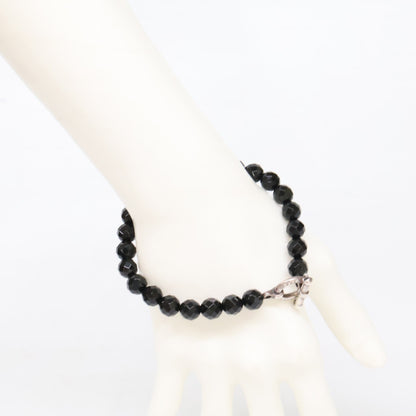 THIRTEEN DESIGNS サーティーンデザインズ SILVER スカル オニキス ブレスレット