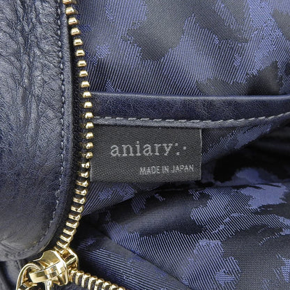 aniary アニアリ 美品 ワンショルダーバッグ ボディバッグ メンズ ダークネイビー ボディバッグ