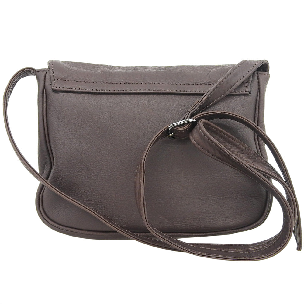 MR.OLIVE ミスターオリーブ IMPERMA LEATHER NEAT レザー ショルダーバッグ レディース ダークブラウン ショルダーバッグ