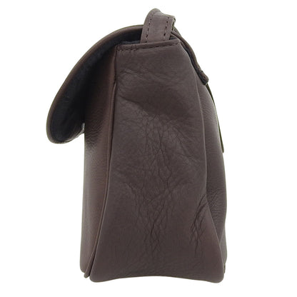 MR.OLIVE ミスターオリーブ IMPERMA LEATHER NEAT レザー ショルダーバッグ レディース ダークブラウン ショルダーバッグ