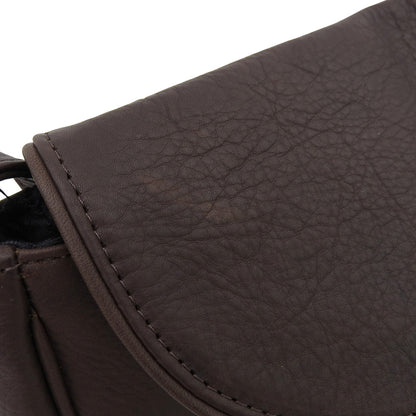 MR.OLIVE ミスターオリーブ IMPERMA LEATHER NEAT レザー ショルダーバッグ レディース ダークブラウン ショルダーバッグ
