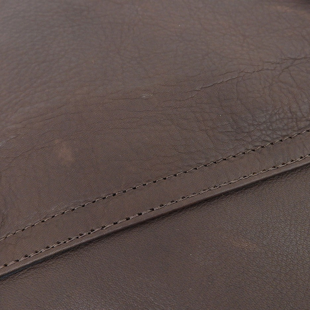 MR.OLIVE ミスターオリーブ IMPERMA LEATHER NEAT レザー ショルダーバッグ レディース ダークブラウン ショルダーバッグ