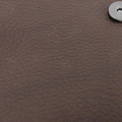 MR.OLIVE ミスターオリーブ IMPERMA LEATHER NEAT レザー ショルダーバッグ レディース ダークブラウン ショルダーバッグ