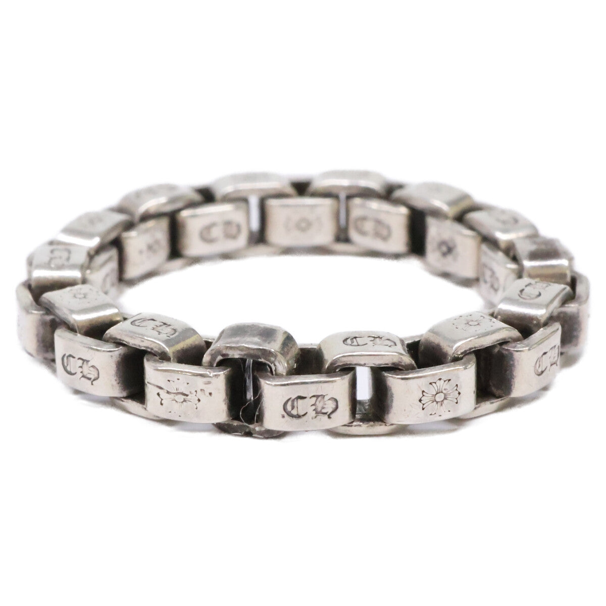 Chrome hearts クロムハーツ 925 BOX CHAIN RING/ボックスチェーンリング リング 指輪