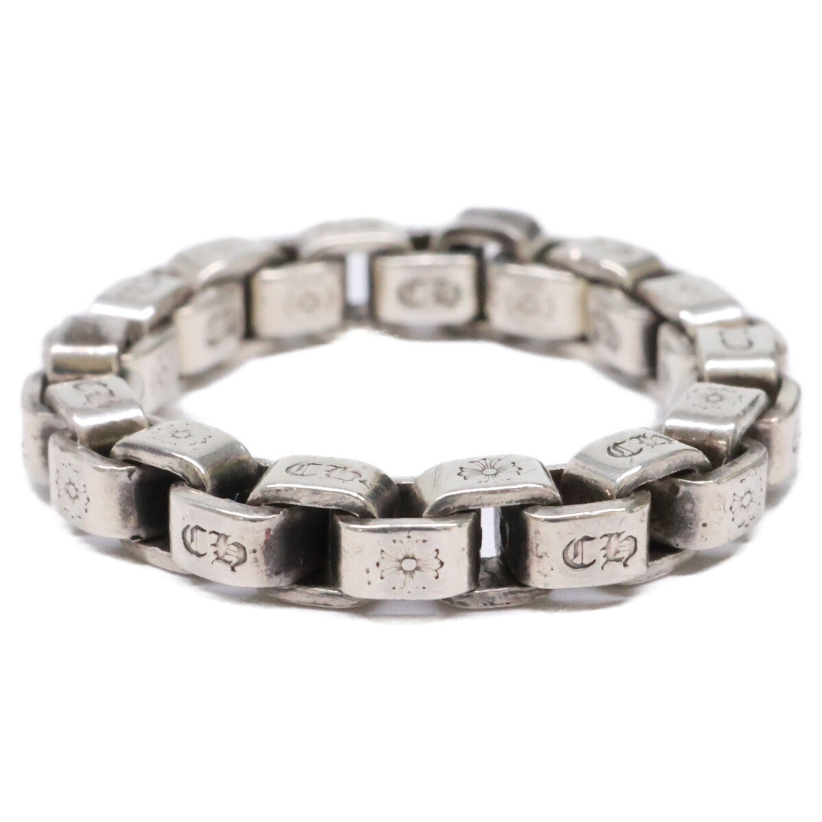 Chrome hearts クロムハーツ 925 BOX CHAIN RING/ボックスチェーンリング リング 指輪