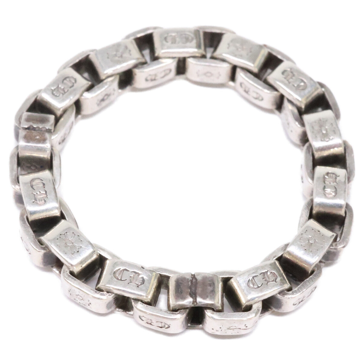 Chrome hearts クロムハーツ 925 BOX CHAIN RING/ボックスチェーンリング リング 指輪