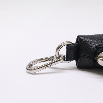 LEMAIRE ルメール 【美品】SL0082 LL0018 MINI CROISSANT KEYRING ソフトグレインレザー ミニ クロワッサン キーリング