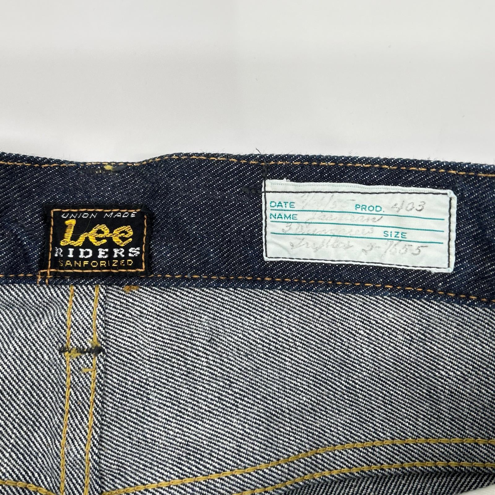 Lee リー LM6355-89 インディゴ THE ARCHIVES RIDERS 101-Z 1955 JAMES DEAN MODEL デニムパンツ ボトムス
