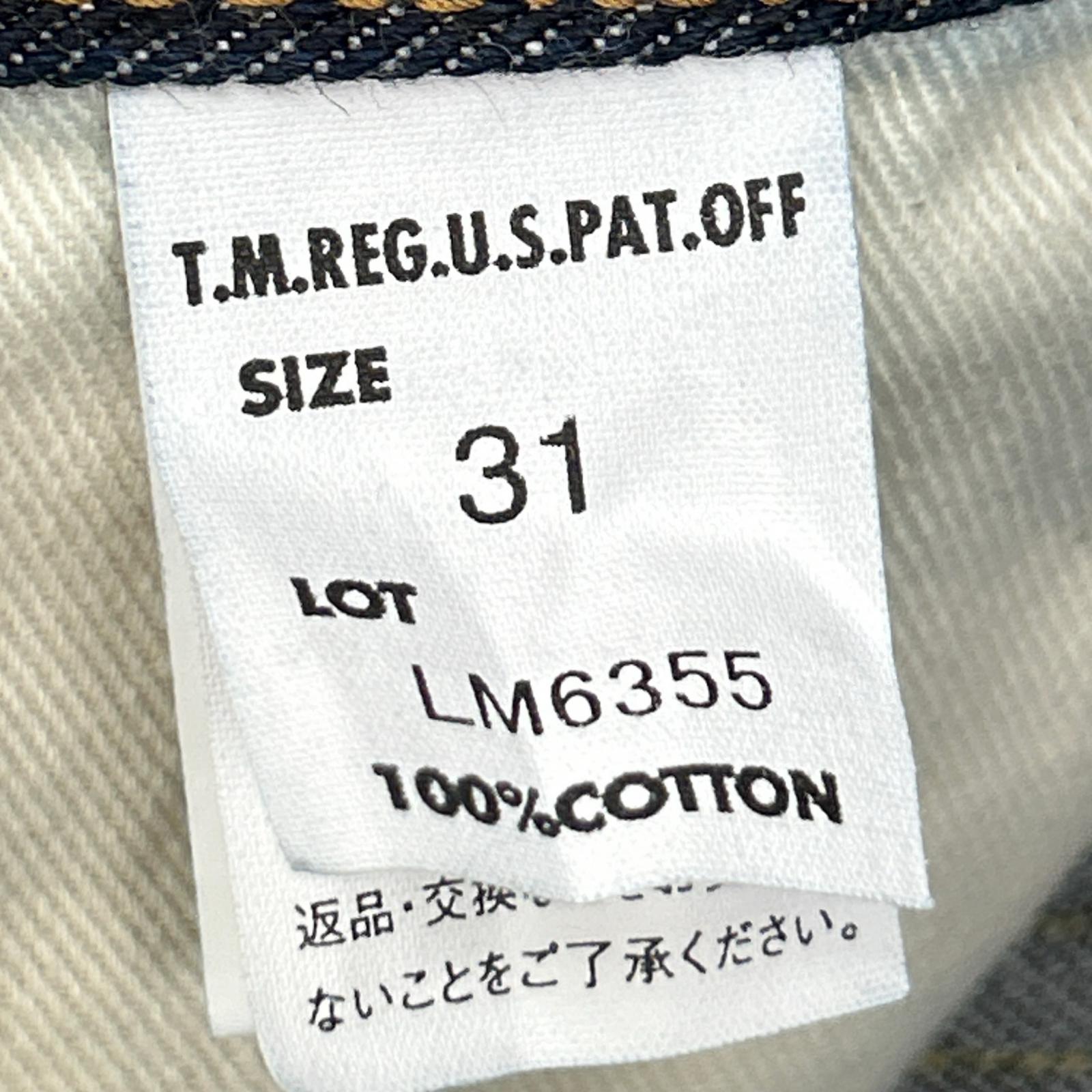 Lee リー LM6355-89 インディゴ THE ARCHIVES RIDERS 101-Z 1955 JAMES DEAN MODEL デニムパンツ ボトムス