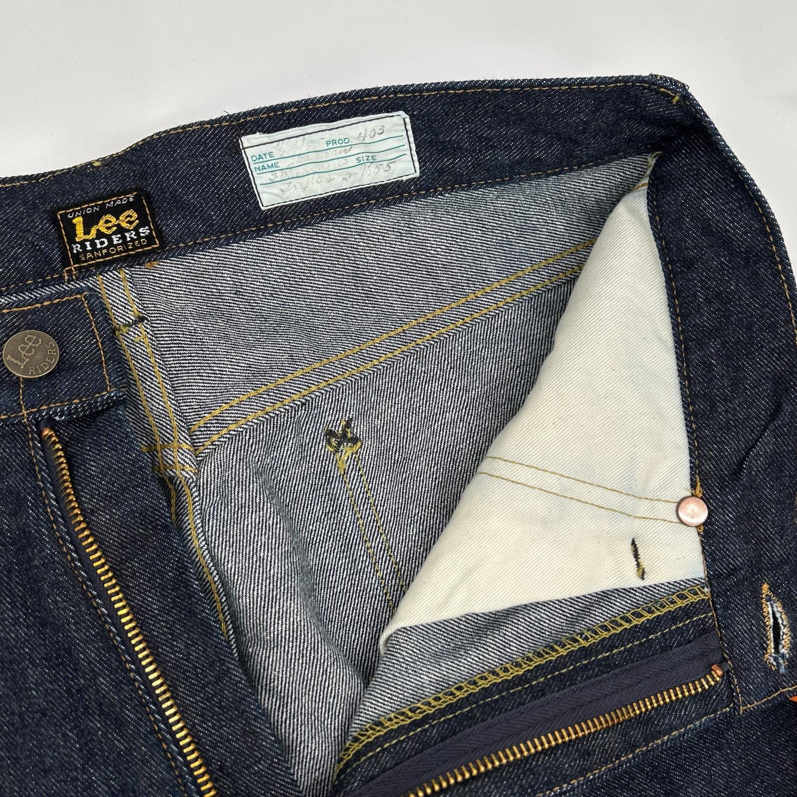 Lee リー LM6355-89 インディゴ THE ARCHIVES RIDERS 101-Z 1955 JAMES DEAN MODEL デニムパンツ ボトムス