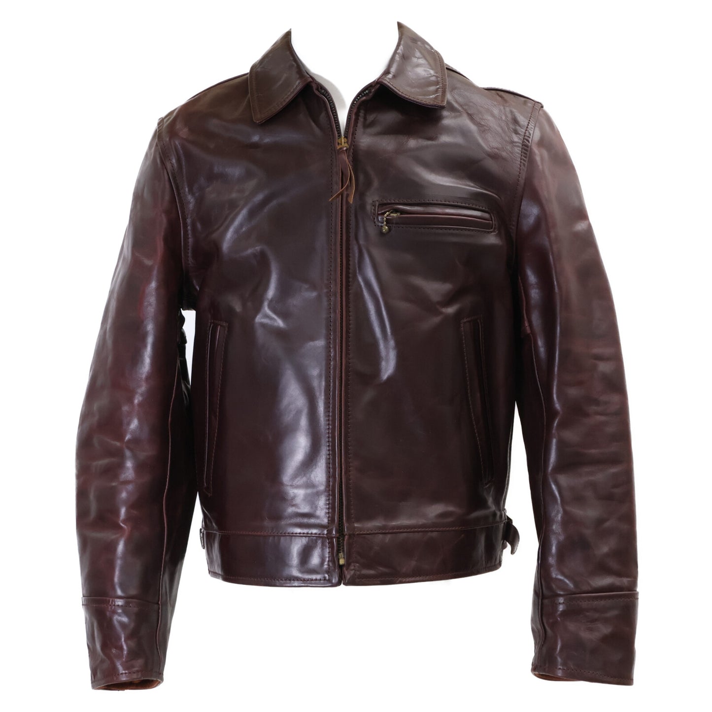 AERO LEATHER エアロレザー HIGHWAYMAN ハイウェイマン ホースハイド シングルライダースジャケット ジャケット