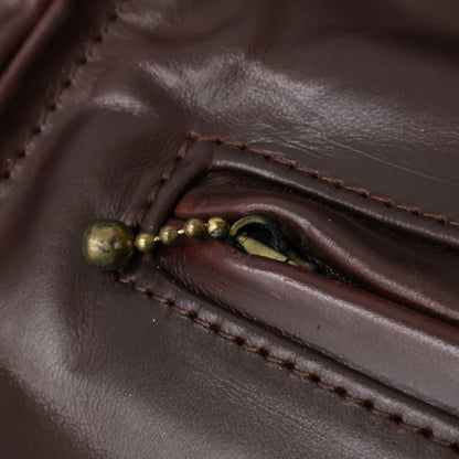 AERO LEATHER エアロレザー HIGHWAYMAN ハイウェイマン ホースハイド シングルライダースジャケット ジャケット