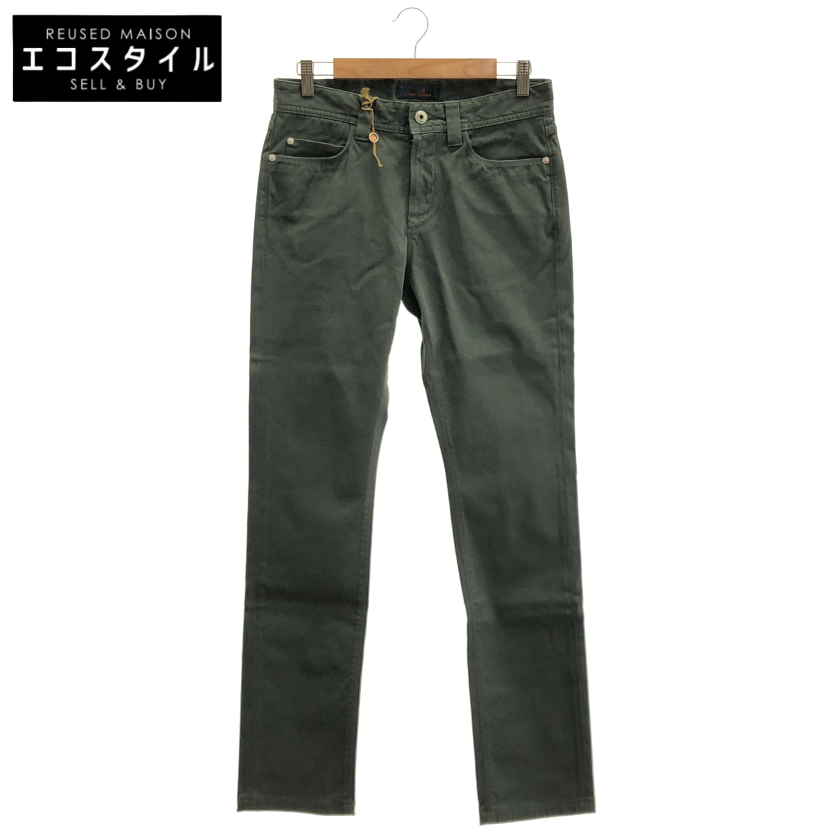 Loro Piana ロロピアーナ FAF9325 カーキ 5　TASCHER REGULAR PANTS ボトムス