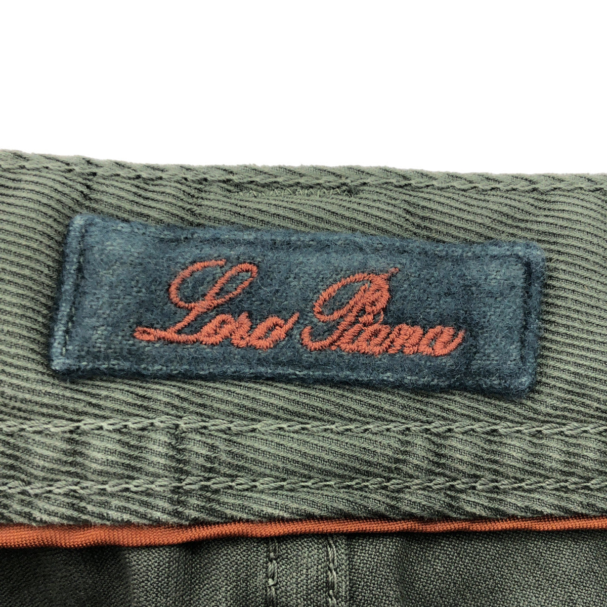 Loro Piana ロロピアーナ FAF9325 カーキ 5 TASCHER REGULAR PANTS