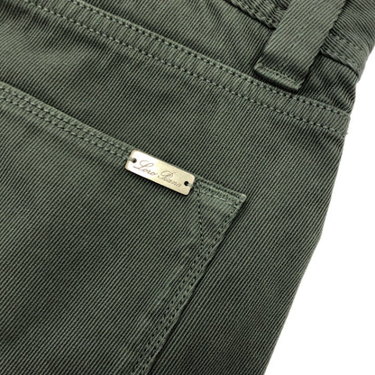 Loro Piana ロロピアーナ FAF9325 カーキ 5　TASCHER REGULAR PANTS ボトムス