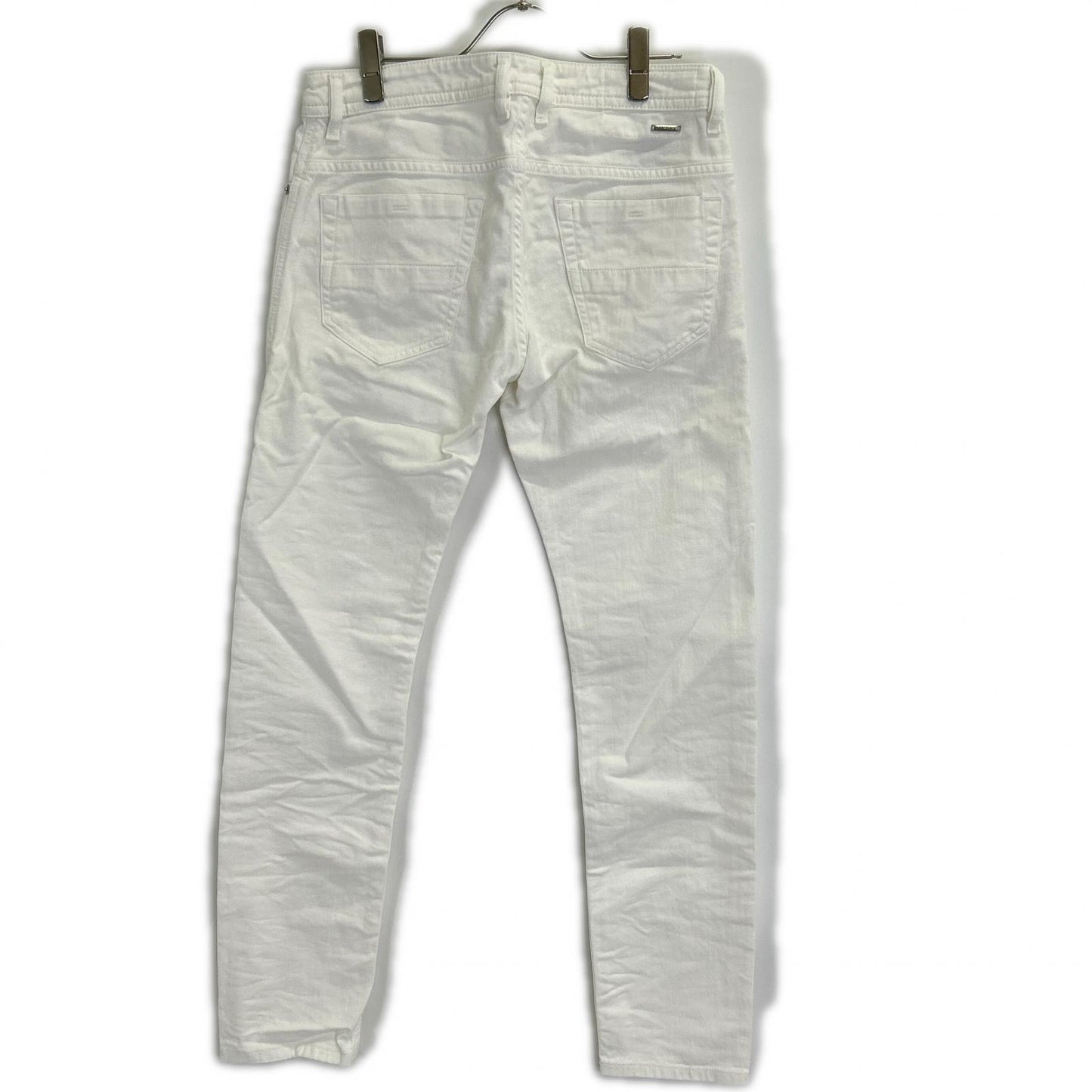 DIESEL ディーゼル ホワイト THOMMER ストレッチ スキニーパンツ ボトムス