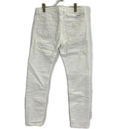 DIESEL ディーゼル ホワイト THOMMER ストレッチ スキニーパンツ ボトムス