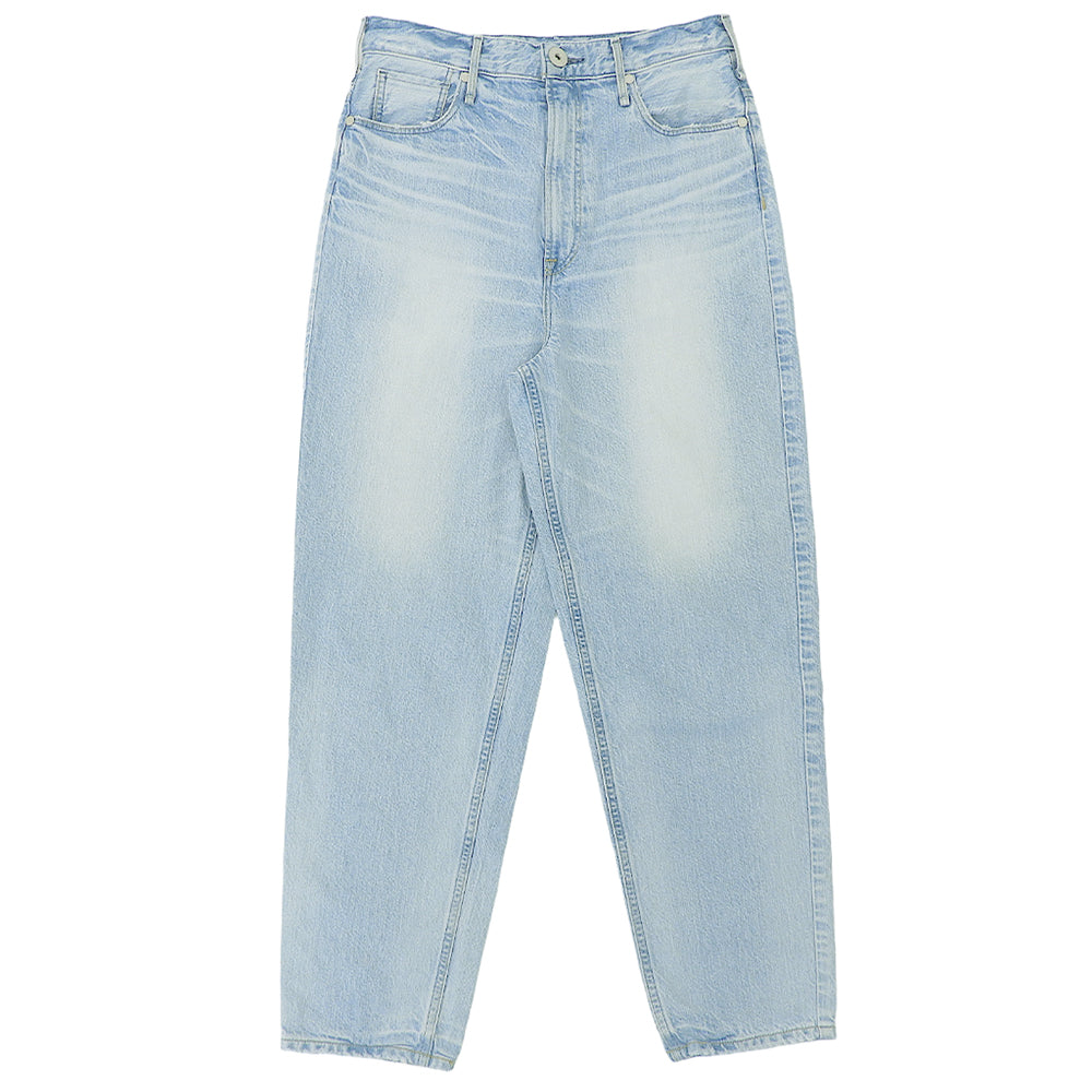 upper hights アッパーハイツ 美品 THE MISS FIZZ テーパードデニムパンツ ボトムス レディース ライトブルー 25 ボトムス