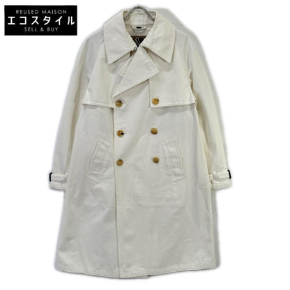 Sealup シーラップ 11414/96191 White 100% Cotton Trench Coat Coat