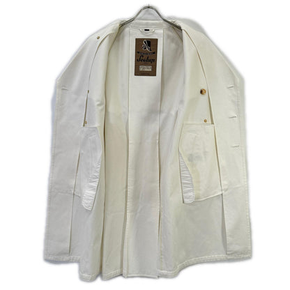 Sealup シーラップ 11414/96191 White 100% Cotton Trench Coat Coat