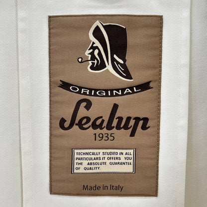 Sealup シーラップ 11414/96191 ホワイト コットン100 トレンチコート コート