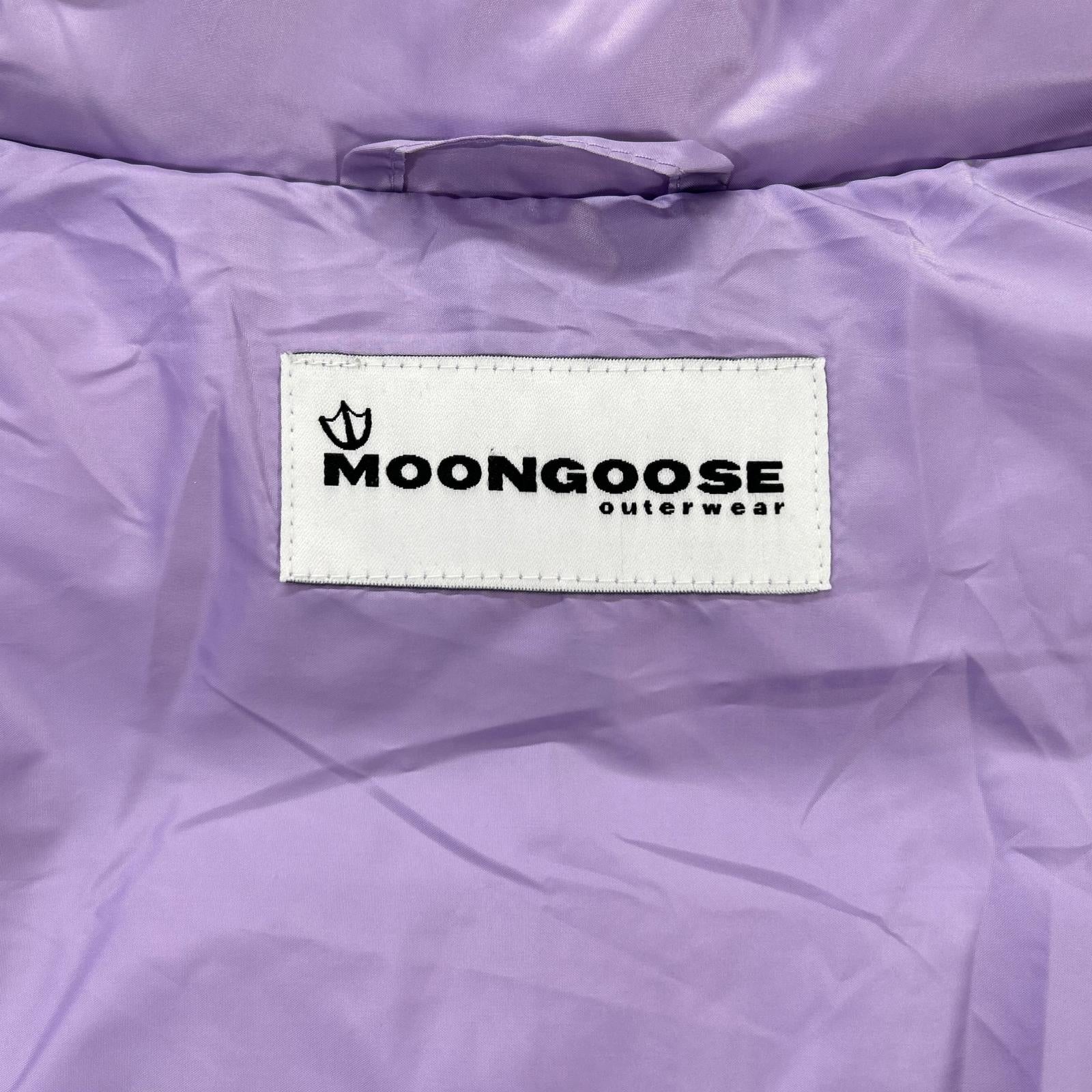 MOONGOOSE ムーングース パープル スタンドカラー ダウンコート コート