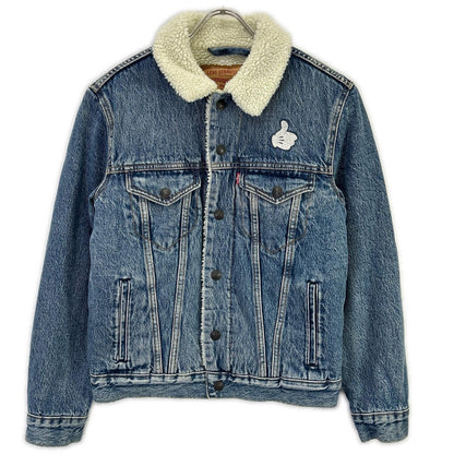 LEVI'S リーバイス 【×ミッキーマウス】16365-0086 ライトブルー 裏地ボアデニムジャケット ジャケット