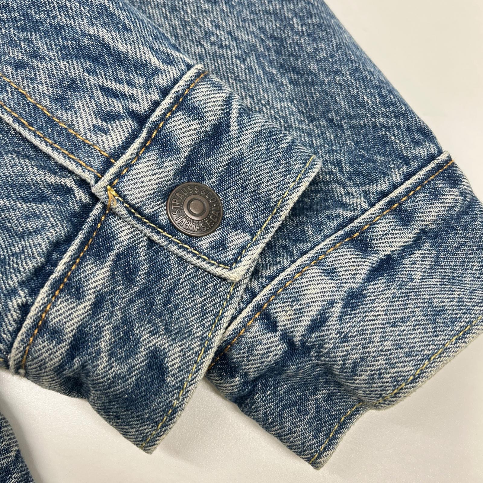 LEVI'S リーバイス 【×ミッキーマウス】16365-0086 ライトブルー 裏地ボアデニムジャケット ジャケット