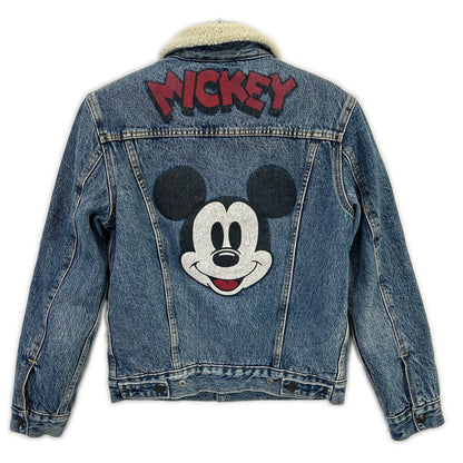 LEVI'S リーバイス 【×ミッキーマウス】16365-0086 ライトブルー 裏地ボアデニムジャケット ジャケット