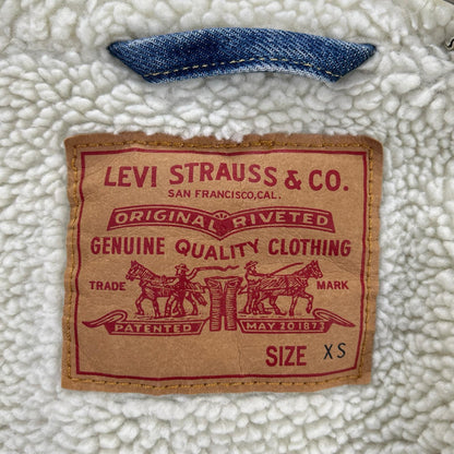 LEVI'S リーバイス 【×ミッキーマウス】16365-0086 ライトブルー 裏地ボアデニムジャケット ジャケット
