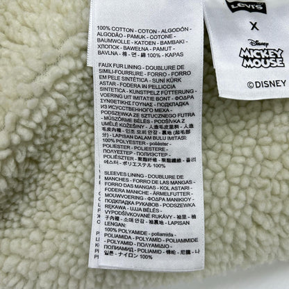 LEVI'S リーバイス 【×ミッキーマウス】16365-0086 ライトブルー 裏地ボアデニムジャケット ジャケット