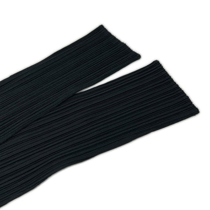 PLEATS PLEASE [excellent condition] PP82-JA360 pleated front-zip long dress