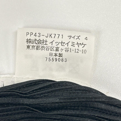 PLEATS PLEASE プリーツプリーズ PP43-JG771 ブラック メリーゴーランド アニマルプリント 半袖カットソー トップス
