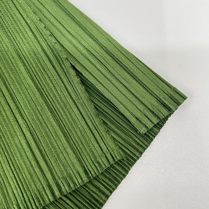PLEATS PLEASE プリーツプリーズ PP31-JG148 グリーン ミニフリンジロングスカート スカート